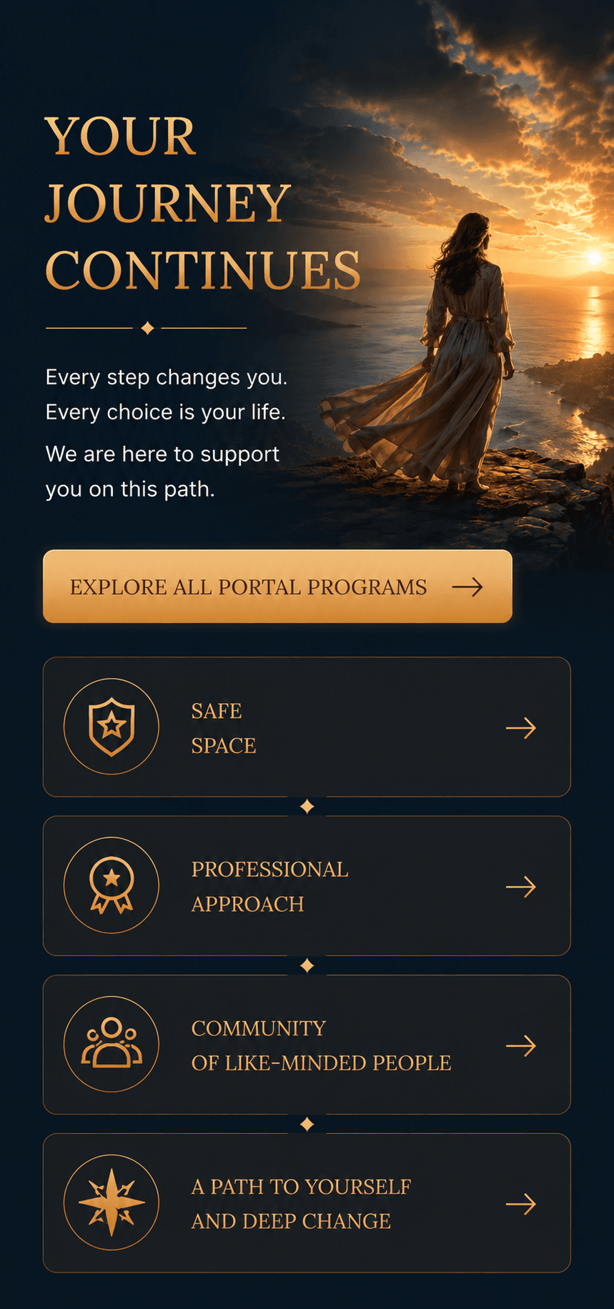 Your Story Continues — Program Deepening