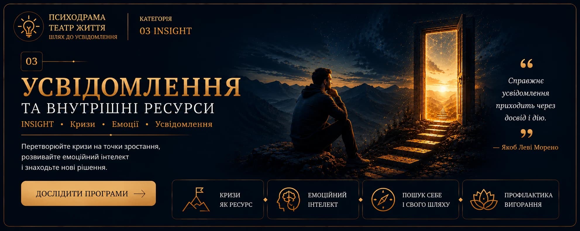 Усвідомлення та внутрішні ресурси