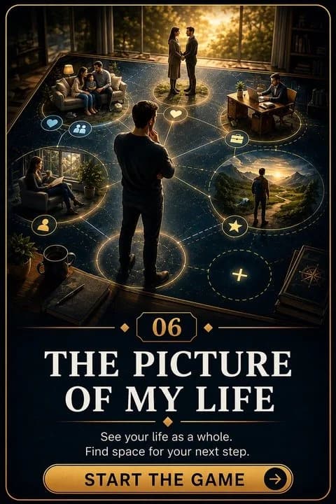 The Picture of My Life psychodrama game card