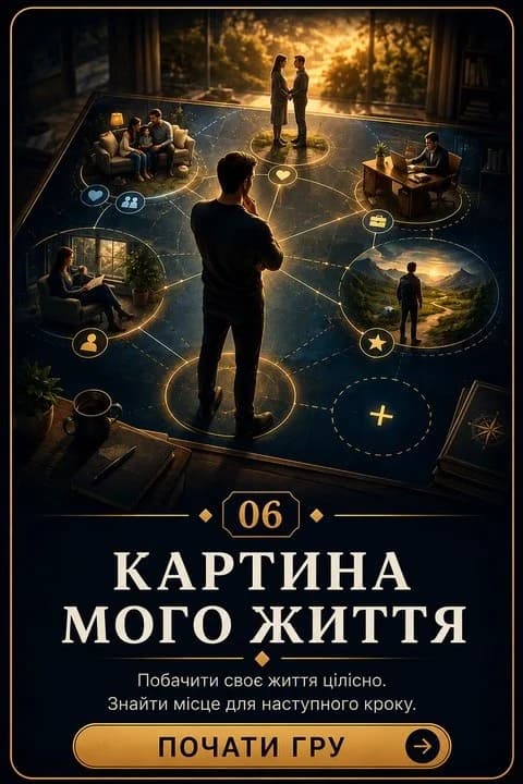Картка психодраматичної гри Картина мого життя