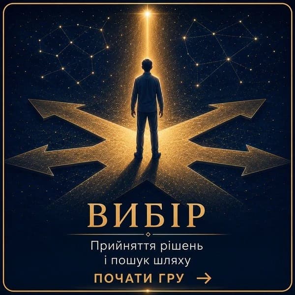 Картка психодраматичної гри Вибір
