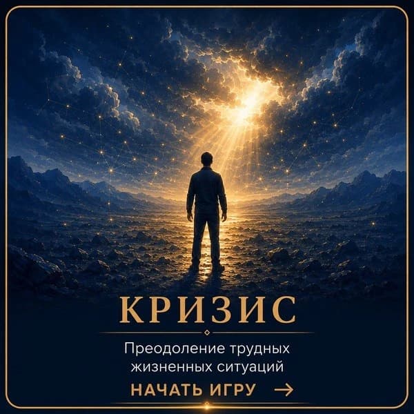Карточка психодраматической игры Кризис