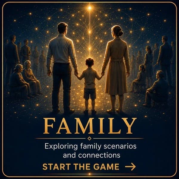 Family psychodrama game card