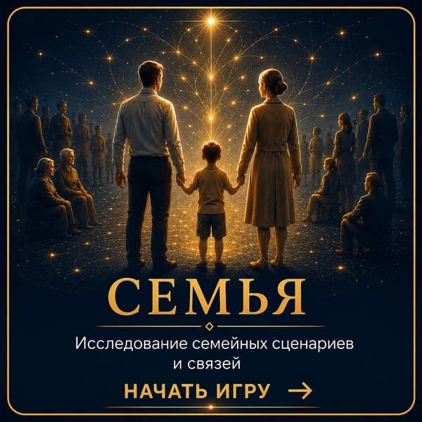 Карточка психодраматической игры Семья