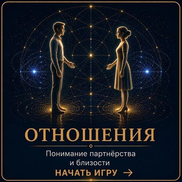 Карточка психодраматической игры Отношения