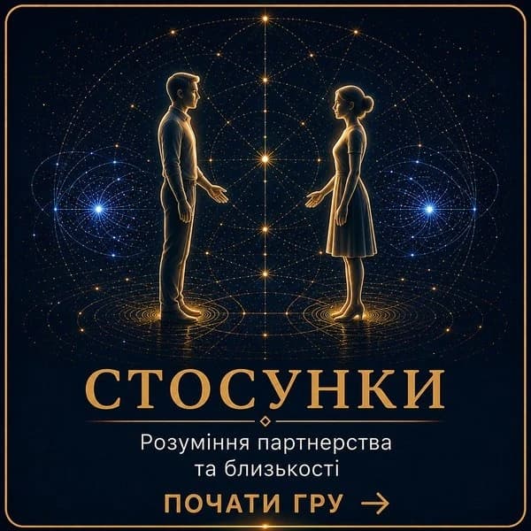 Картка психодраматичної гри Стосунки