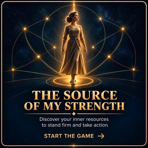 The Source of My Strength psychodrama game card