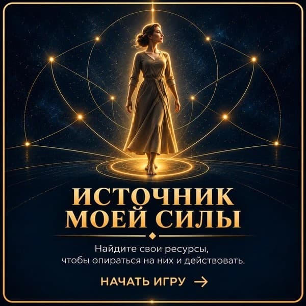 Карточка психодраматической игры Источник моей силы