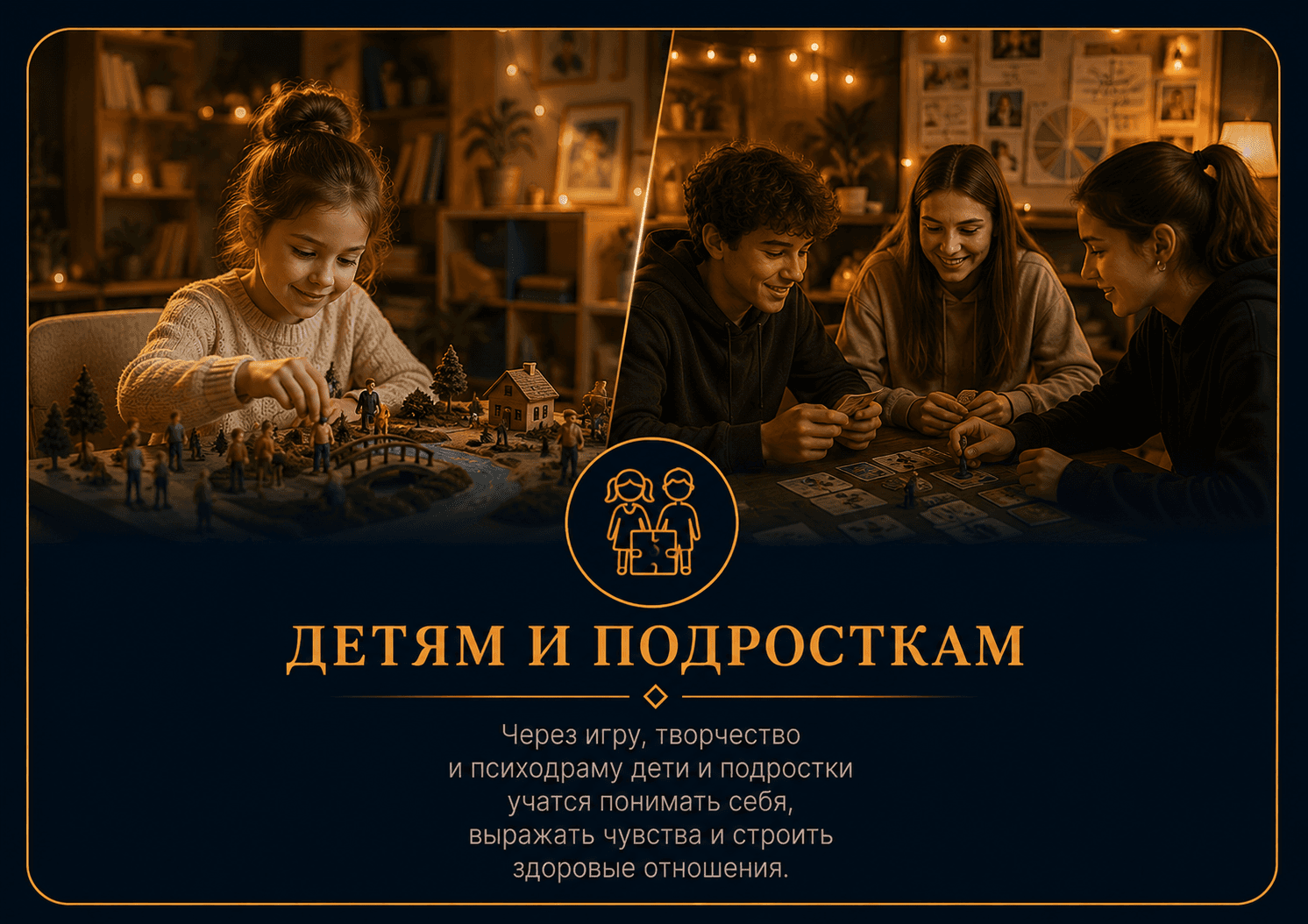 Детям и подросткам